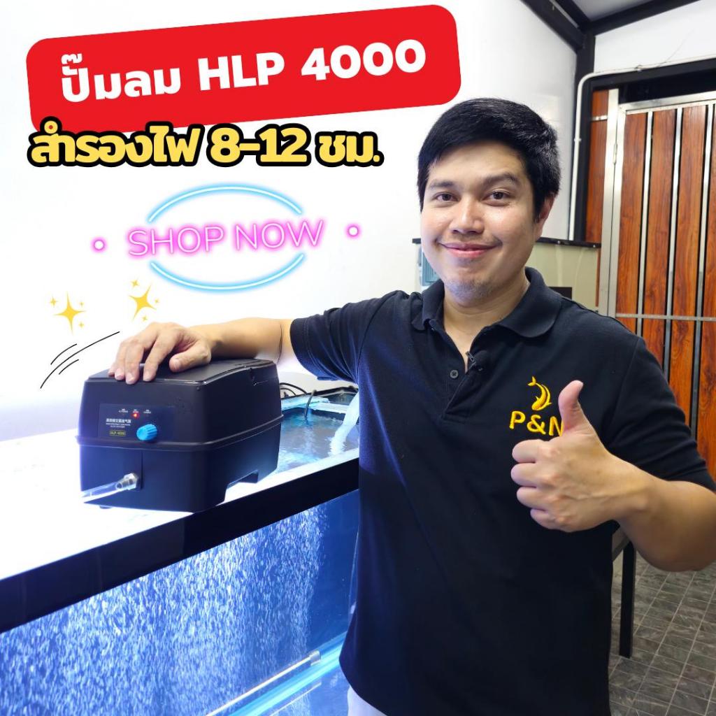 ปั๊มลมสำรองไฟ HLP-4000