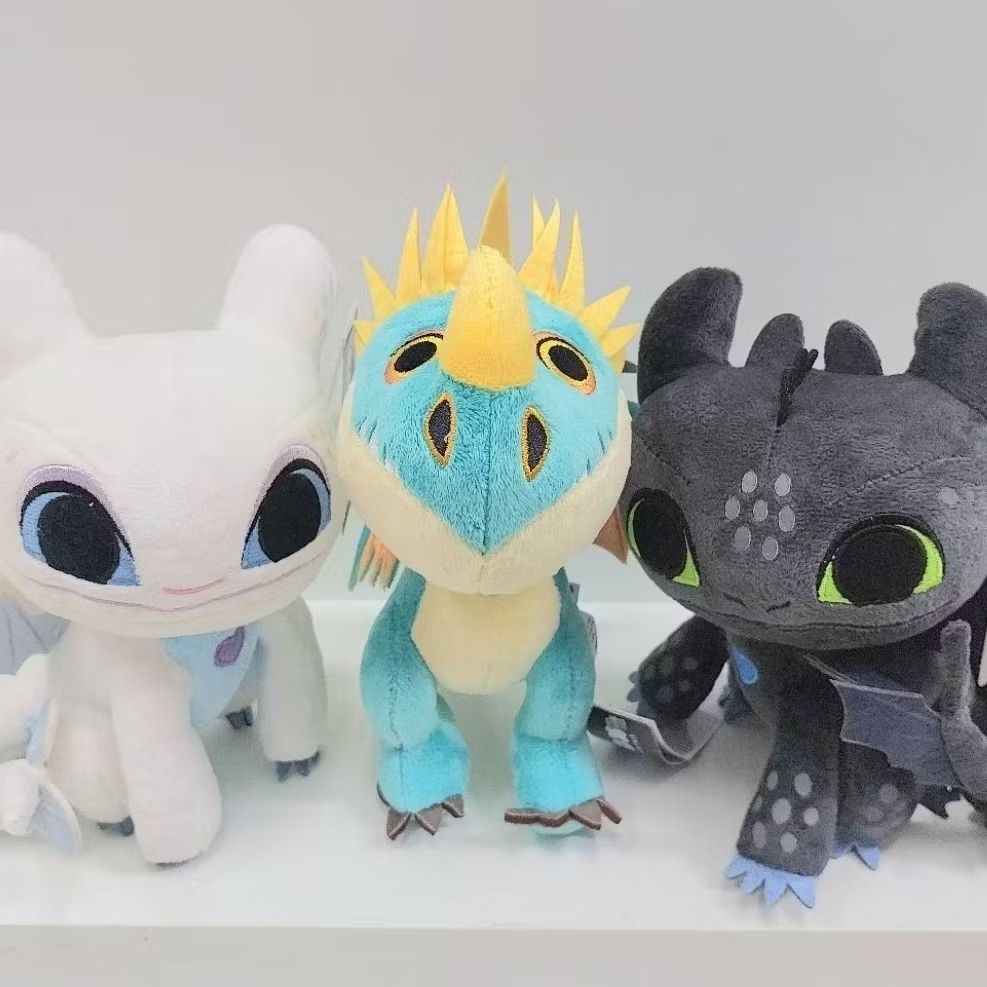 ตุ๊กตามังกร เขี้ยวกุด Toothless / Lightfury / Stormfly รุ่น Kou Kou Love [ ลิขสิทธิ์แท้!!!]