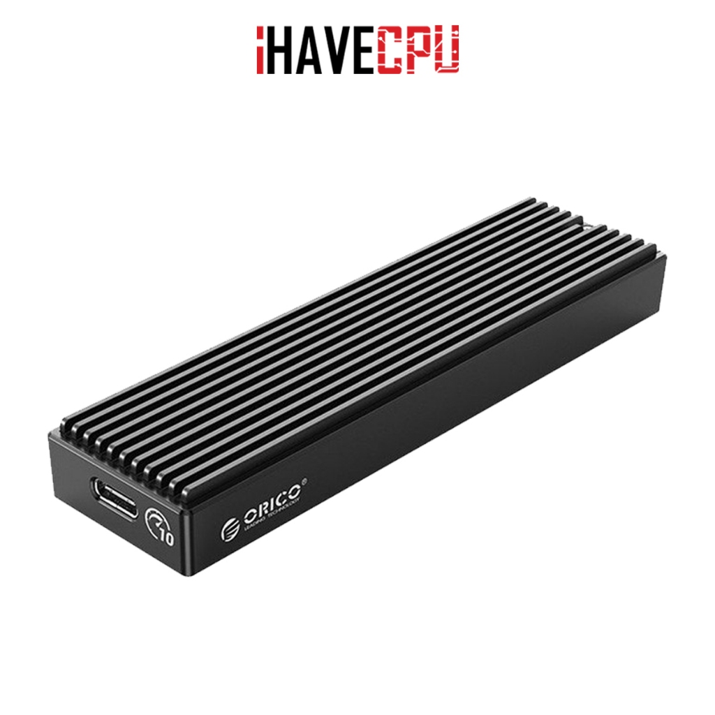 กล่องใส่เอ็มดอททู (m.2 enclosure) iHAVECPU ORICO M2PV-C3 – M.2 NVMe SSD ENCLOSURE (M2PV-C3-BK-BP)