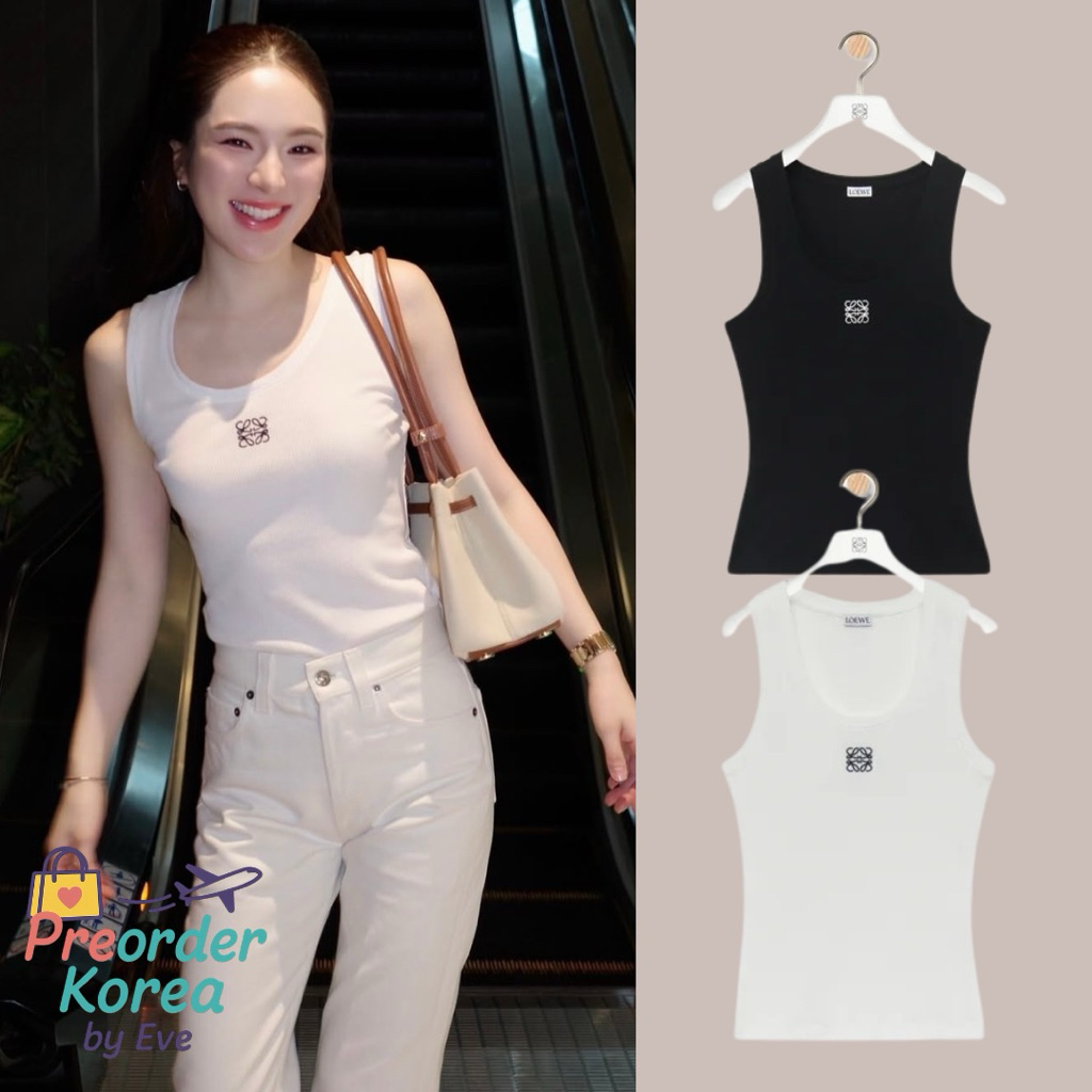 🇰🇷 Loewe Anagram tank top in cotton