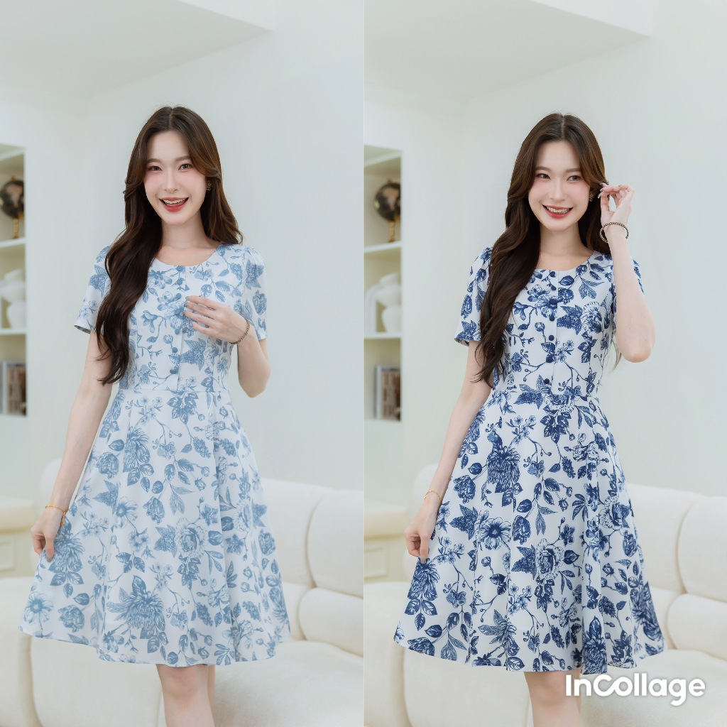 488-01-489ลายเส้นทูโทนฟ้าอมเทาและกรม