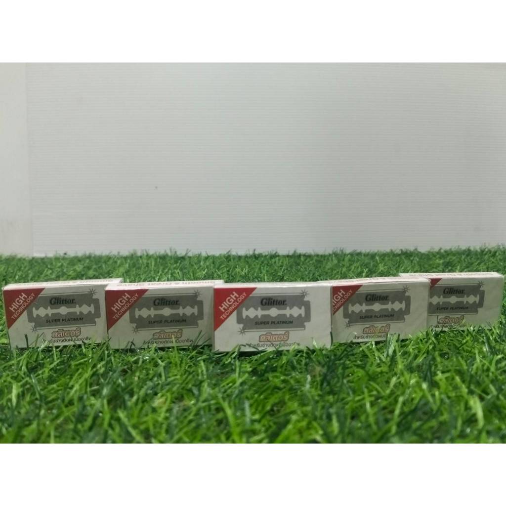 DORCO/Glittor กลิเตอร์ ใบมีดโกน สำหรับช่าง สำหรับโกนหนวด 100เล่ม/กล่อง #ส่งด่วนจากไทย ถึงไวแน่นอน# ราคา ถูกที่สุด ดีลบีเคเค แกลเลอรีภาพที่ 4