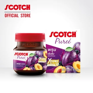 Scotch สก๊อต เพียวเร่ พรุนสกัดเข้มข้น สูตรใหม่เพิ่มยังเบอร์รี่ 40 มล.(แพ็ก 6 ขวด) จำนวน 6 แพ็ก (กระตุ้นการขับถ่าย)