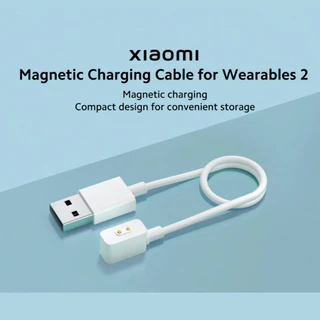 Xiaomi Magnetic Charging Cable For Wearables 2 สายชาร์จแม่เหล็ก | สายชาร์จแม่เหล็กสำหรับอุปกรณ์สวมใส่ |สายชาร์จ