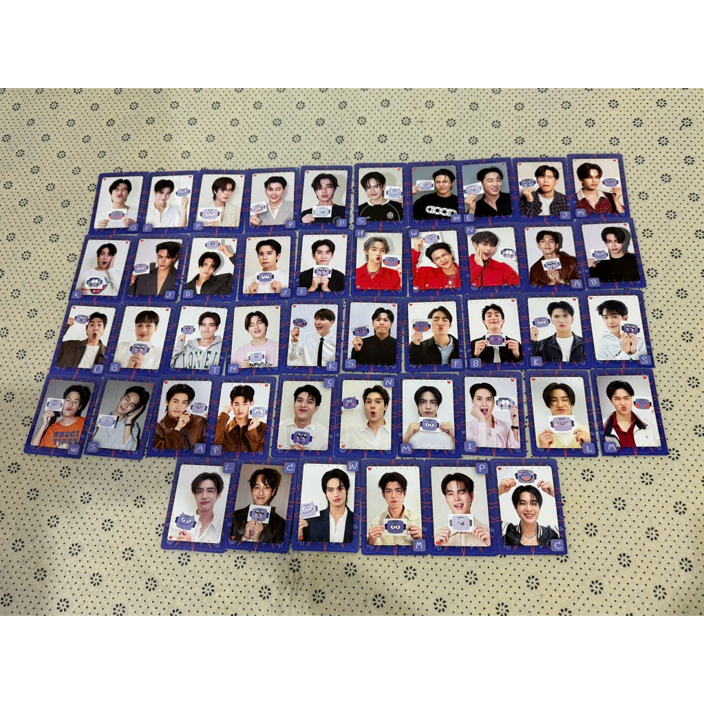 Random Card Boy ผู้ชาย ปล่อยการ์ด Gmm Gmmtv GeminiFourth PondPhuwin JimmySea