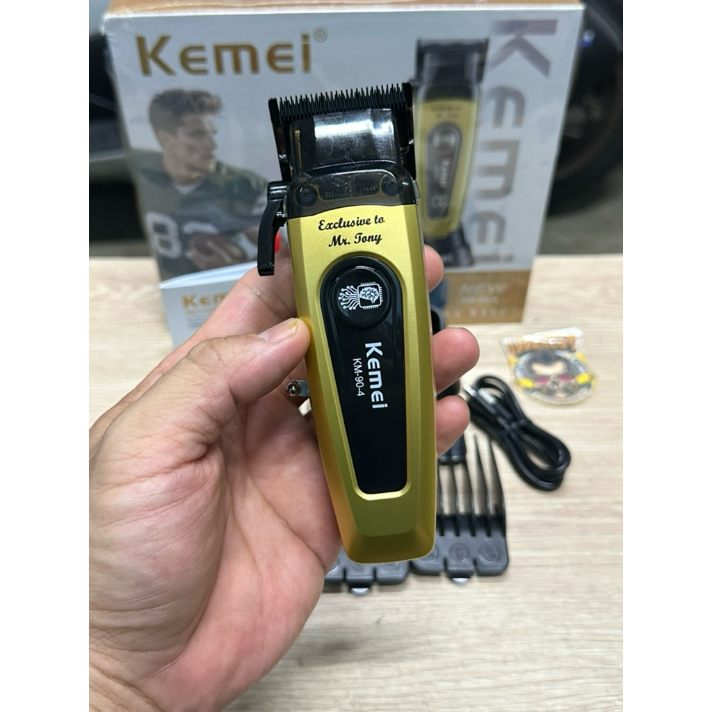 Kemei km90-4 ฟันเดิมๆ หรือ ฟันเพิ่มลับคม