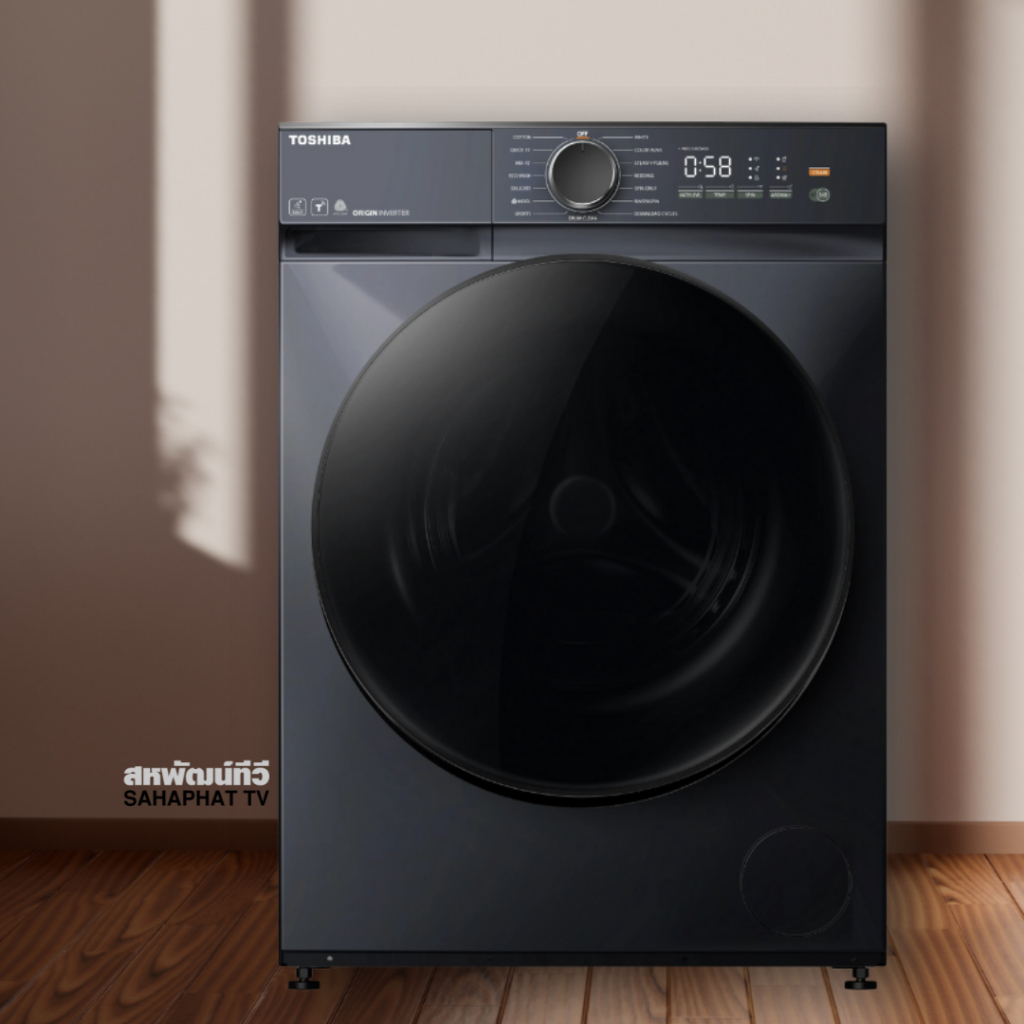 TOSHIBA เครื่องซักผ้าฝาหน้า 10.5 KG รุ่น TW-T21BU115UWT(MG) *ราคาไม่รวมติดตั้ง*