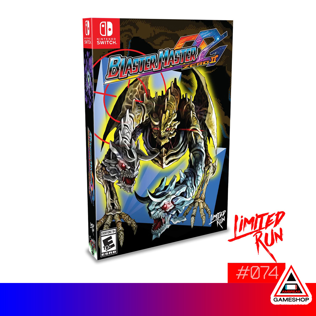 (พร้อมส่ง)Nintendo Switch : Blaster Master Zero 2 CLASSIC EDITION #LIMITED RUN(US)(Z1)(มือ1)