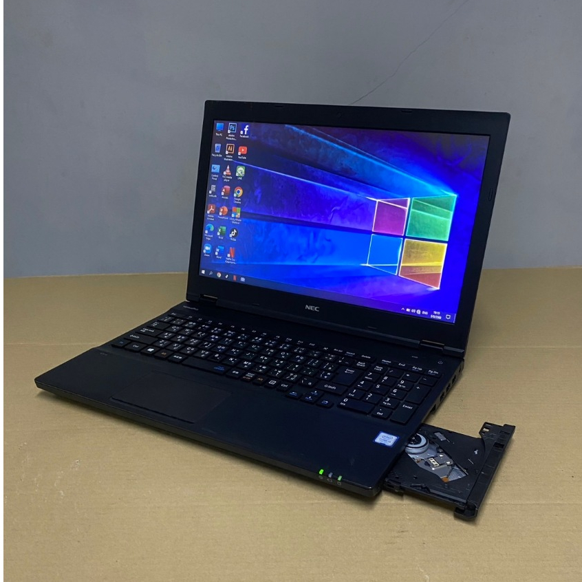 โน๊ตบุ๊คมือสอง Notebook NEC vk24 Core i3-7100U(RAM:4-8GB/HDD:500GB) ขนาด15.6" คีย์บอร์ดตัวเลขแยก