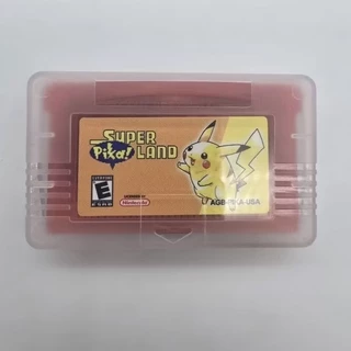 ตลับเกม GBA Super Pika Land (จาก Mario Land)