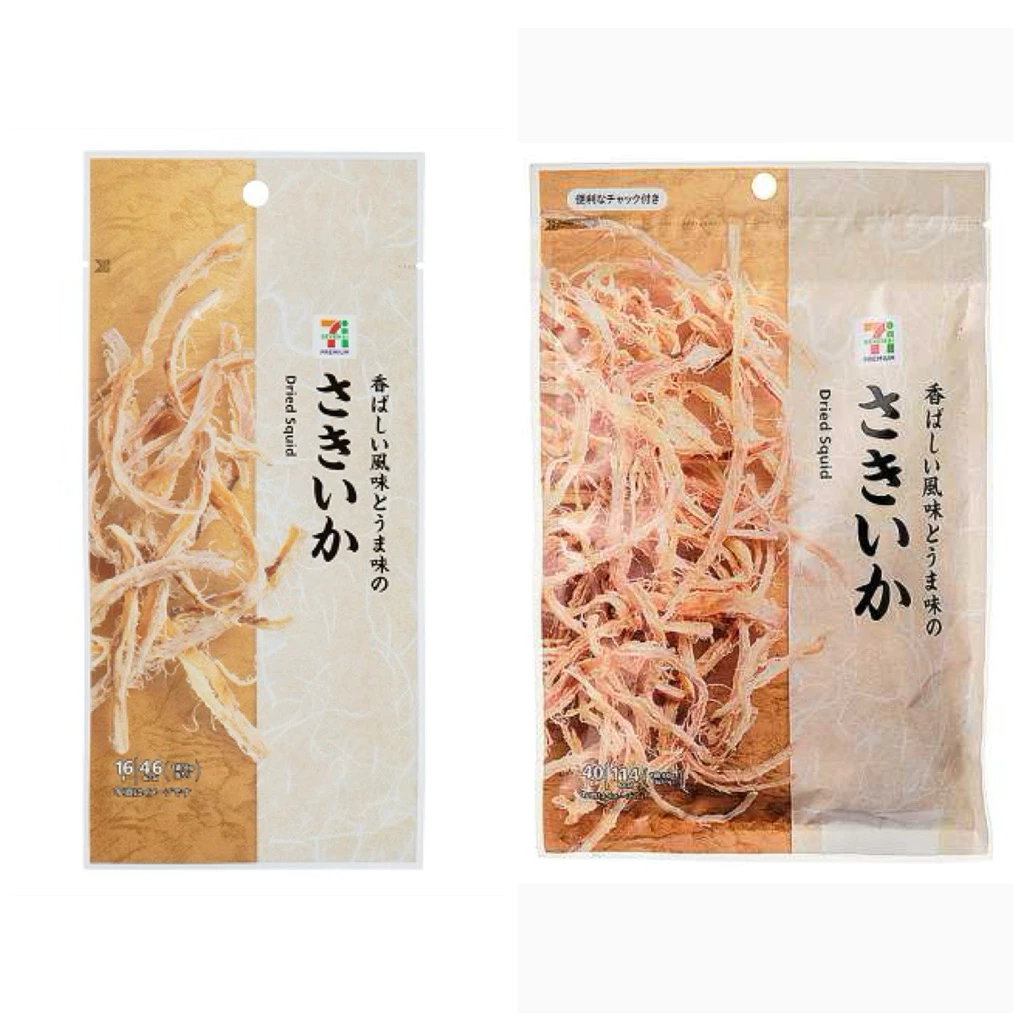 ปลาหมึกฝอยปรุงรส 🦑🐙(7-11🇯🇵)