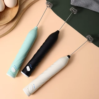 เครื่องตีฟองนมไฟฟ้า แบบชาร์จ usb 1200mAh มีให้เลือก3สี ที่ตีฟองนม อุปกรณ์ชงกาแฟ