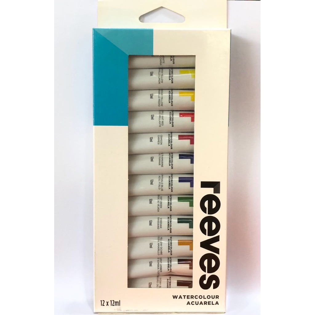 สีน้ำ Reeves 12สี ขนาด12ml (Reeves รีฟ)