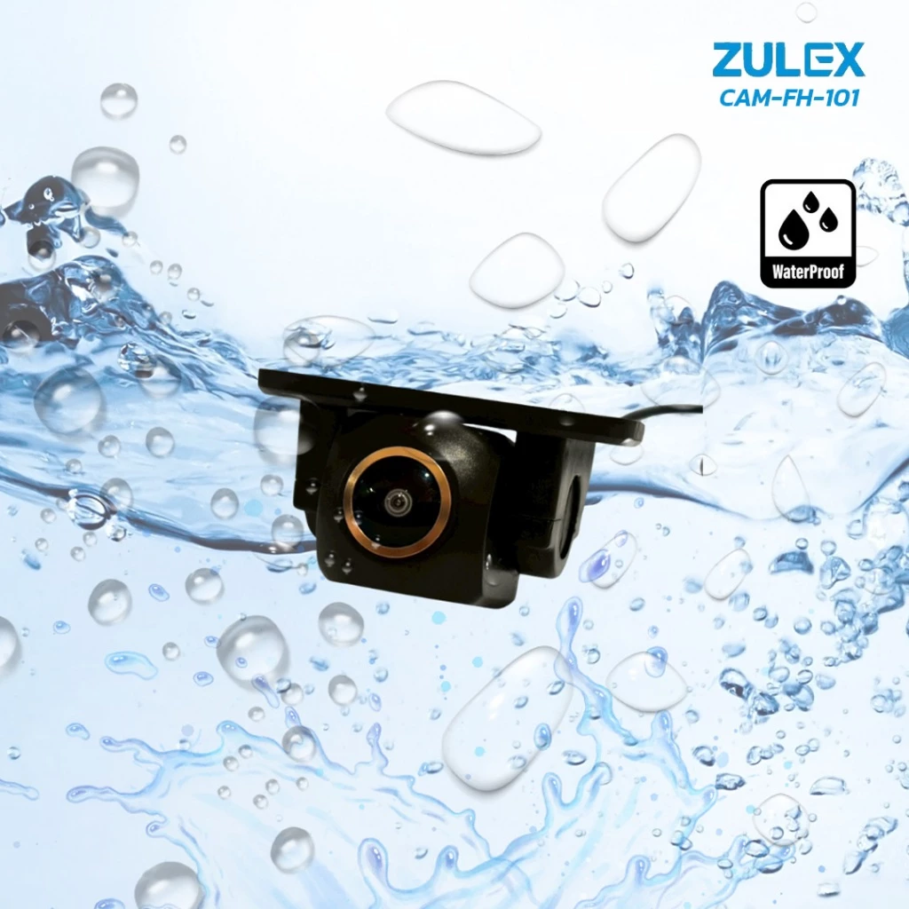 พร้อมส่ง Zulex  กล้องถอยหลังรุ่น CAM-AHD-101 1080P กล้องมองหลังติดรถยนต์ภาพคมชัด Full HD กันน้ำได้มาพร้อมสายยาว 6 เมตร thumbnail 5