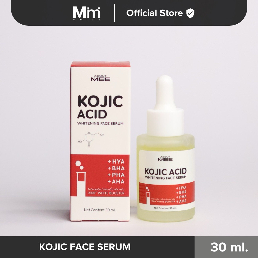 ABOUTMEE KOJIC ACID  WHITENING FACE SERUM 30 ml