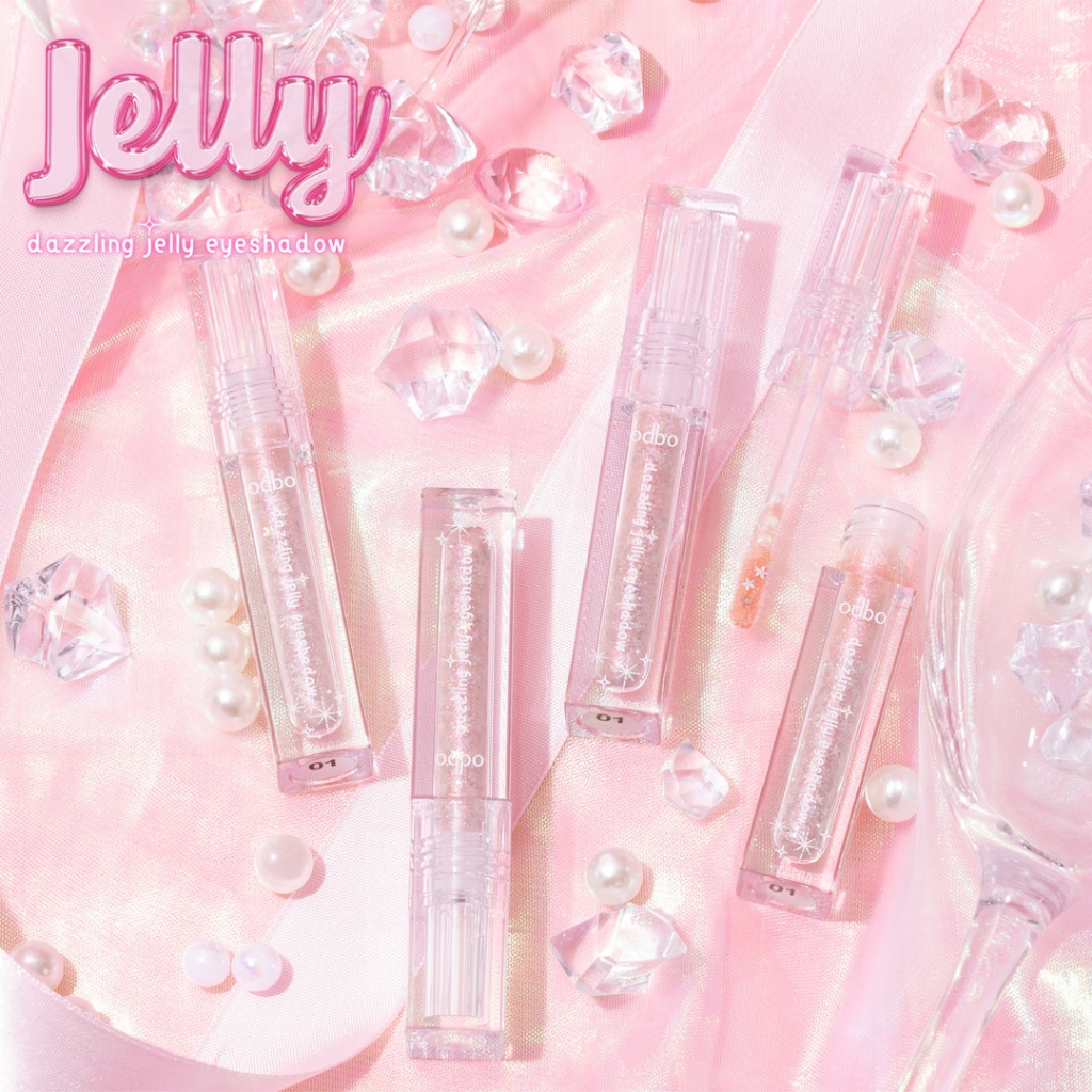 ODBO DAZZLING JELLY EYESHADOW - OD2013-01 #กลิตเตอร์เจลลี่