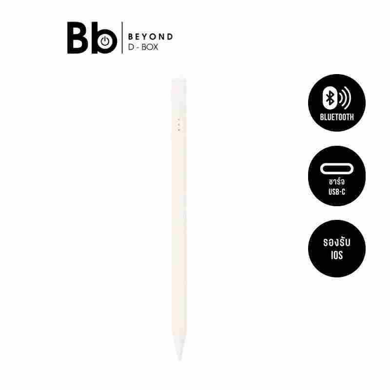 ปากกาสไตลัส TECHPRO Stylus Pencil TSP01 - White by BB Beyond D-Box