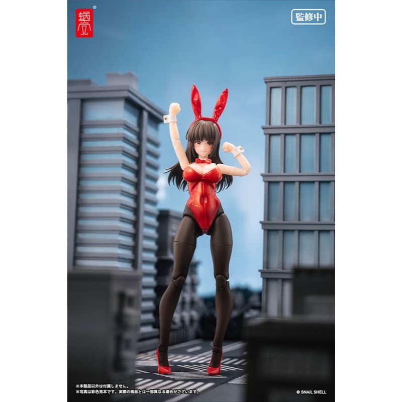 (สั่งจอง Q1/2026) Snail Shell 1/12 Kuusou JK Series JK-01 Bunny Girl Lena (แก่โมเดล)