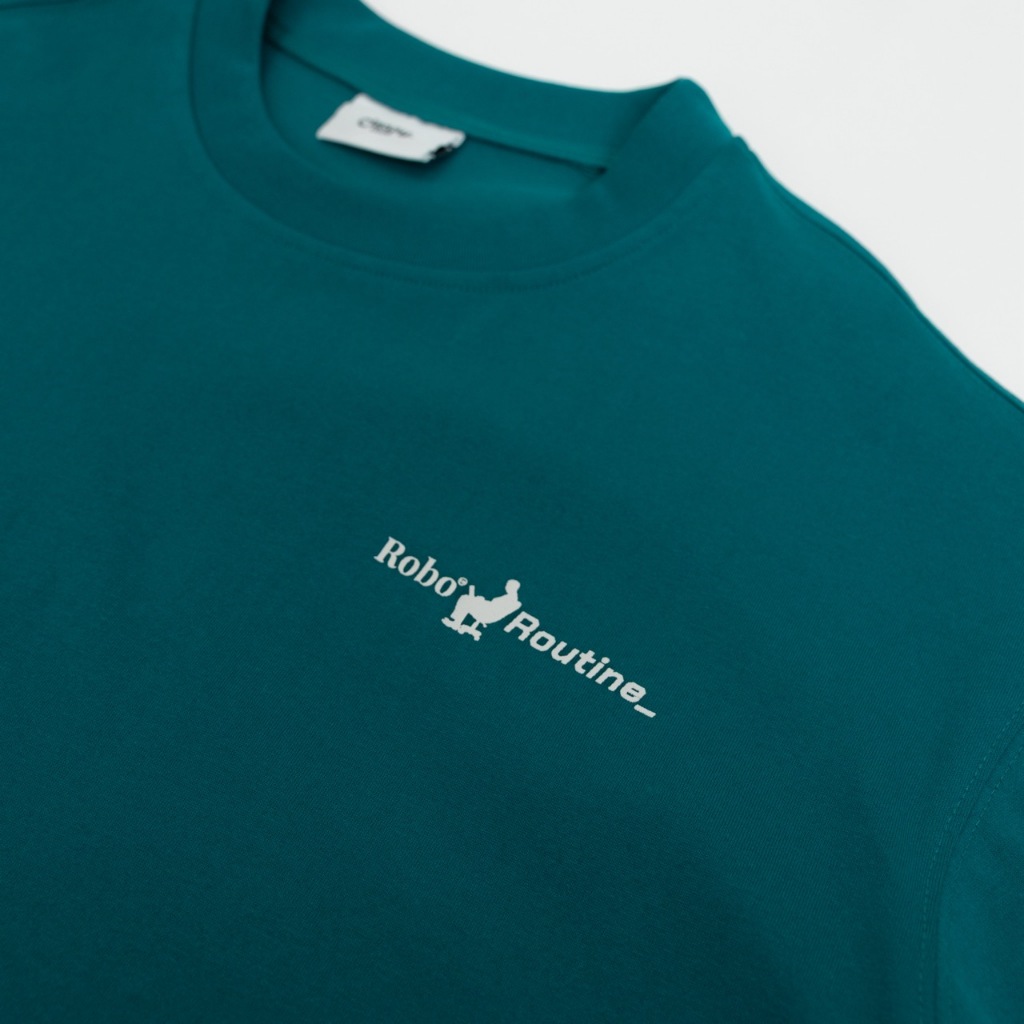 Classy Club - เสื้อยืด Oversize แขนสั้น รุ่น RoboRuotine T-Shirt - RoboRoutine Col. - รูปที่ 5