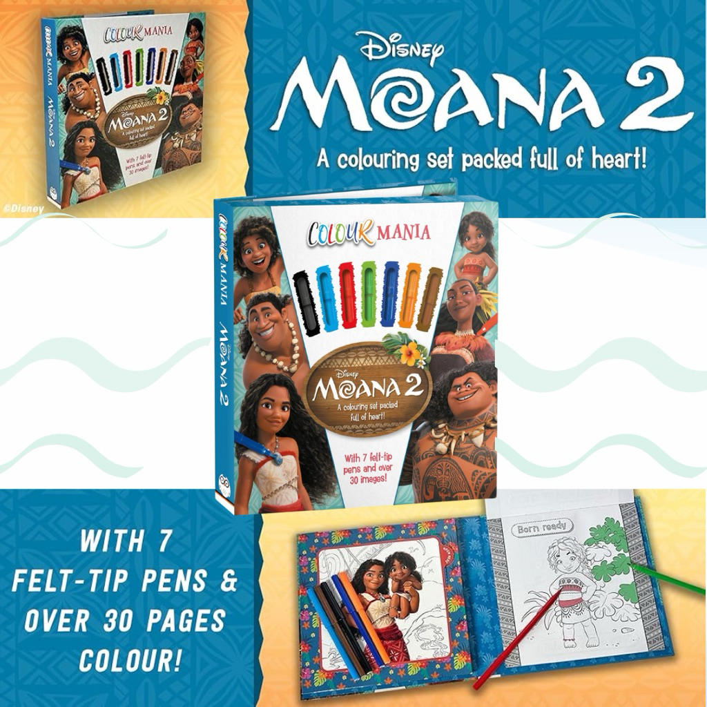 Disney Moana 2: Colourmania (From the Movie)