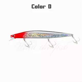 เหยื่อตกปลาสาก 14cm 26g Sinking minnow เหยื่อตกปลา ทะเล ชายฝั่ง เหยื่อปลั๊ก R170