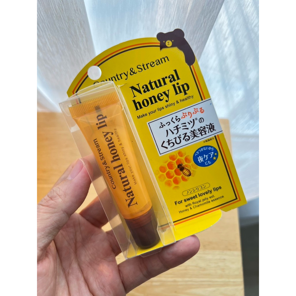 หิ้วจากญี่ปุ่น แม่ค้าบินเอง Country & Stream คันทรี่ แอนด์ สตรีม เนเจอรัล ฮันนี่ ลิป 10 กรัม