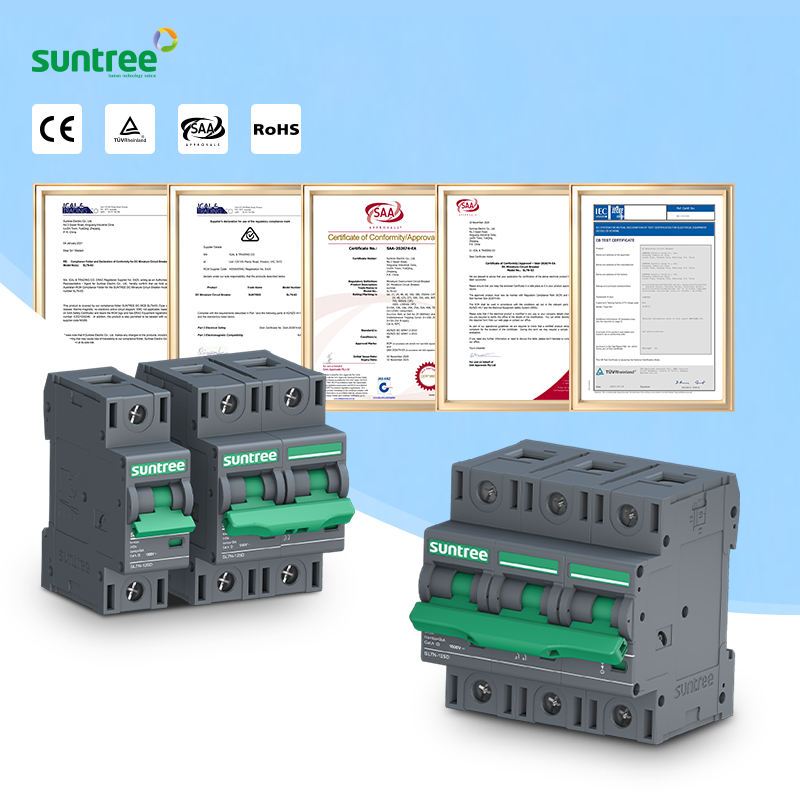 Suntree DC Breaker รุ่น SL7N-125D 2P เบรกเกอร์ DC เบรกเกอร์โซล่าเซลล์ ไฟกระแสตรง เซอร์กิตเบรกเกอร์MC