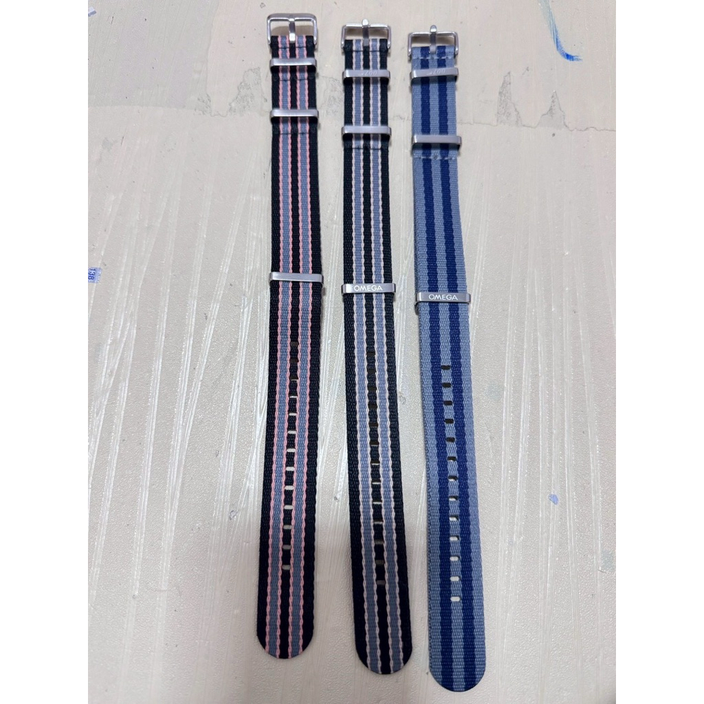 อะไหล่สายผ้านาฬิกา Omega  ขนาด 42 mm