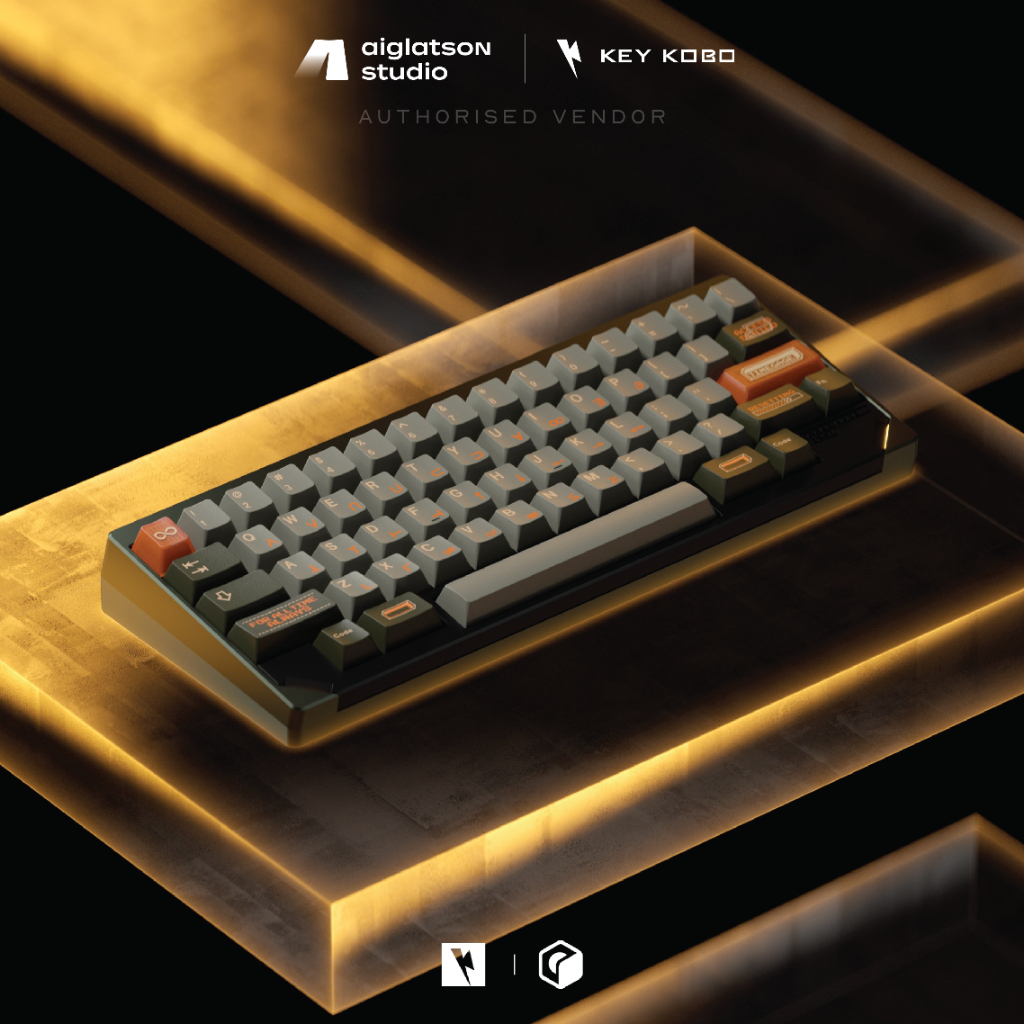 (พร้อมส่งในไทย) คีย์แคป Keykobo Sacred Timeline จากดีไซเนอร์ York Chan - Keycap ABS Doubleshot