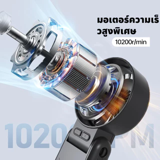 Sorf A9 พัดลมขนาดเล็ก แบบพกพา 4000mAh พัดลม USB พับได้ พร้อม 5 เกียร์ ลมแรง เงียบ และส่วนตัว