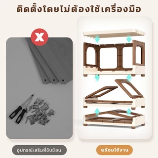 ตู้เก็บของขนาดใหญ่ในครัว สามารถวางไมโครเวฟ หม้อหุงข้าว และเครื่องใช้อื่นๆที่ในครัว ตู้เก็บหนังสือ วางหนังสือได้