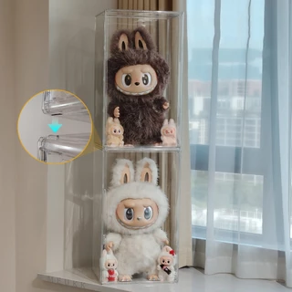 กล่องเก็บของลาบูบู ขนาดใหญ่พิเศษ ตู้เก็บของป๊อปมาร์ท 60ซม. สามารถใส่ตุ๊กตาซิโมโมได้