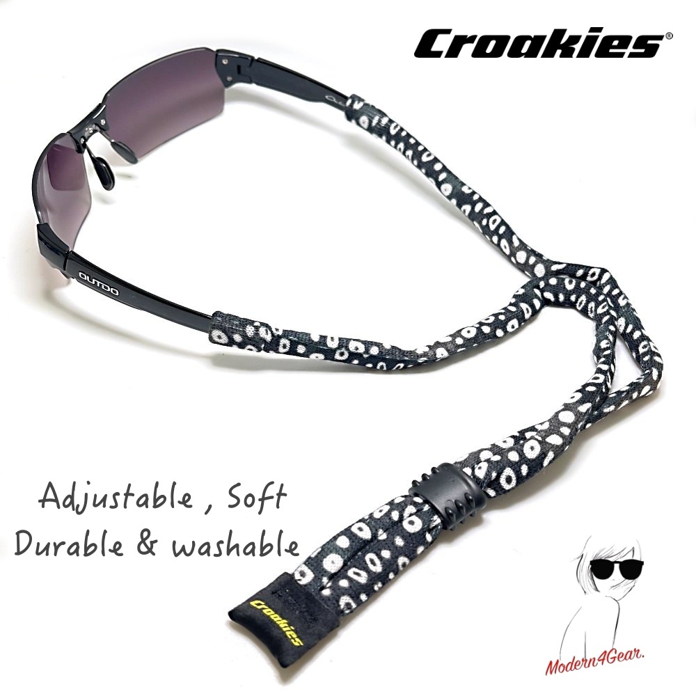 สายคล้องแว่นตา Croakies รุ่น Poly Suiter Mantaray