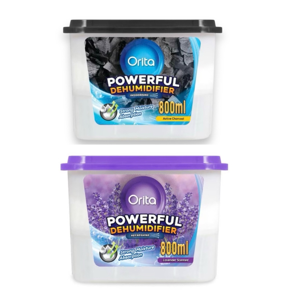 Orita กล่องดูดความชื้น ลดกลิ่นอับ โอริต้า ORITA dehumidifer ช่วยในการดูดซับกลิ่นไม่พึงประสงค์และความ