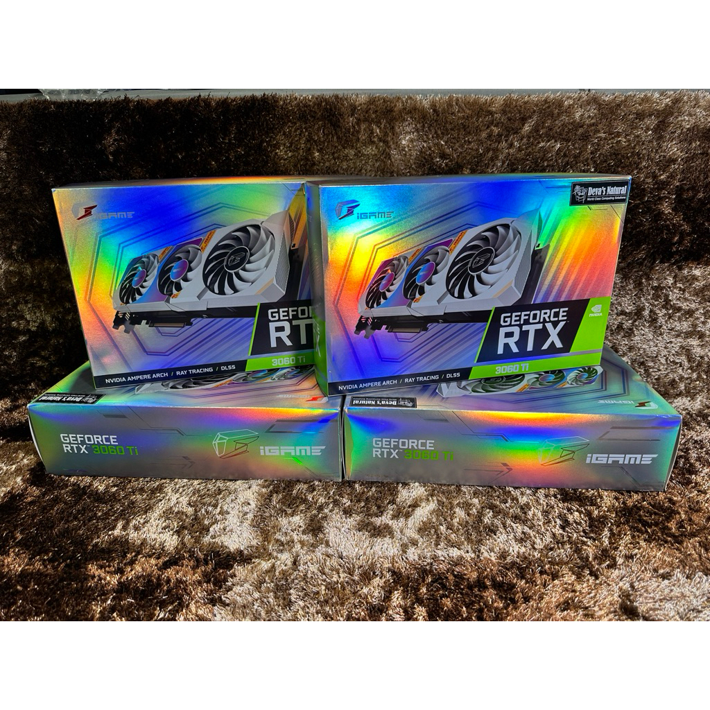 กล่องเปล่า การ์ดจอ igame rtx3060ti 8gb