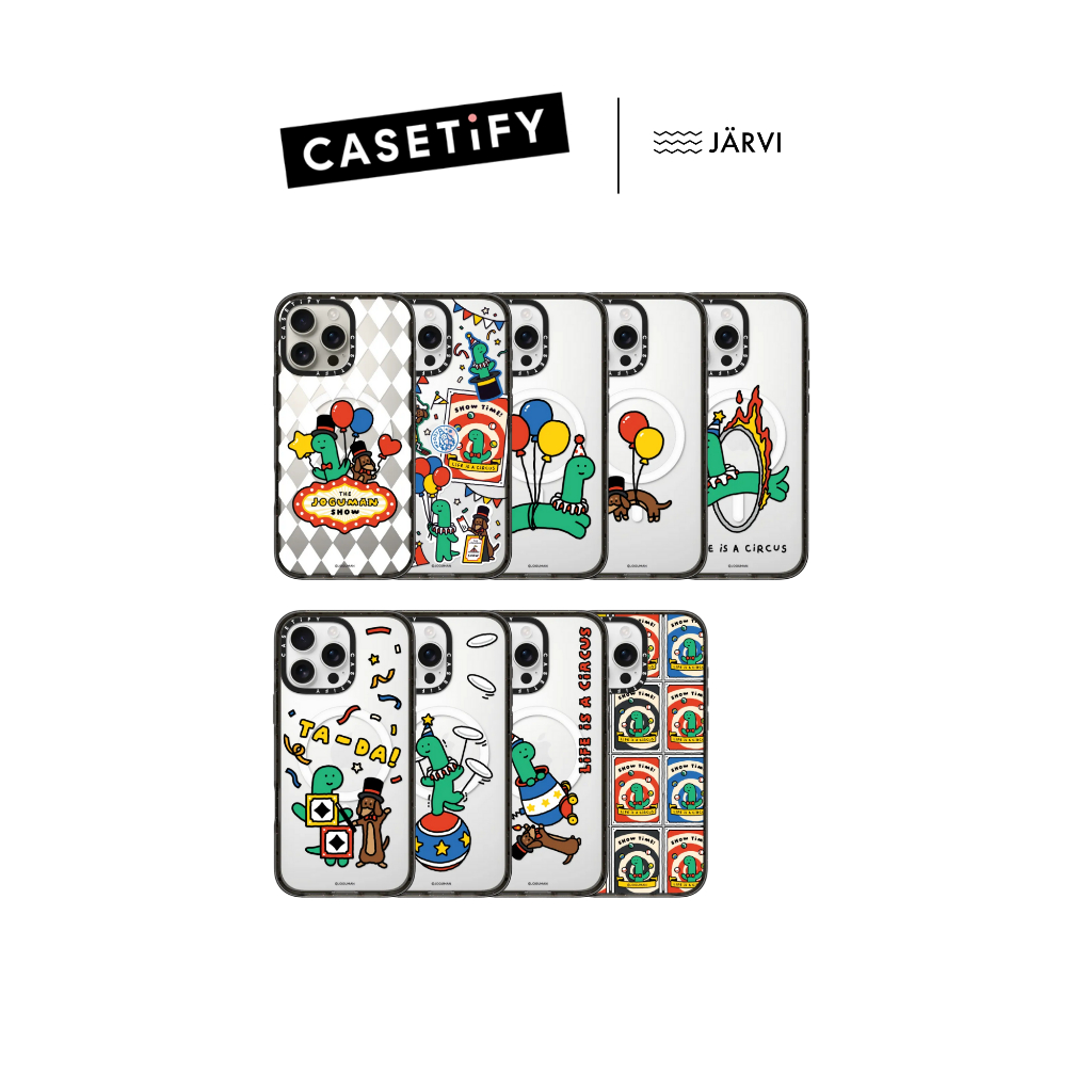 CASETiFT | JOGUMAN BLACK IS THE NEW BLACK ImpactMag/Black Case [JOGUMAN]