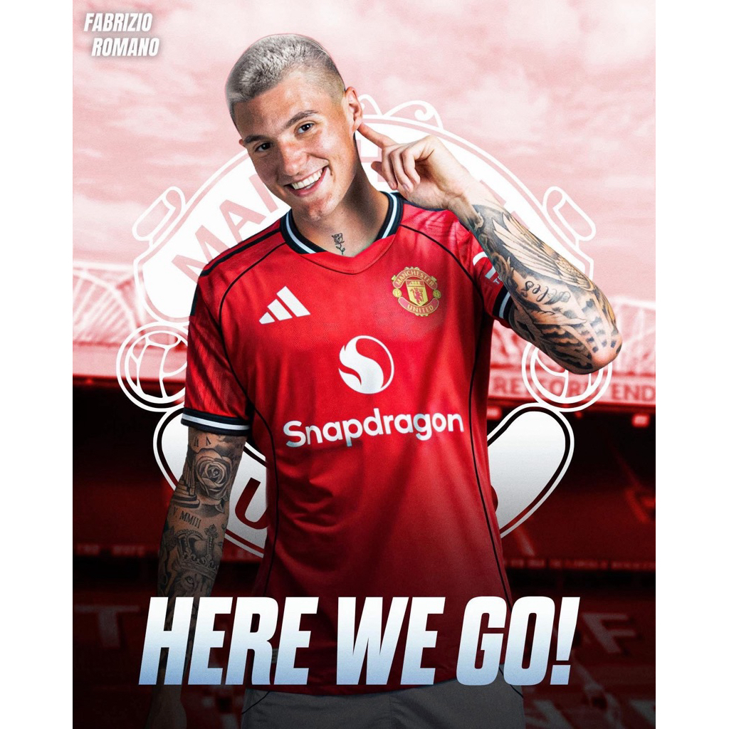 ใช้โค้ดลดอีก 20% พร้อมส่ง ของเเท้ 100% เสื้อเเมนยูตัวใหม่ล่าสุด ADIDAS MANCHESTER UNITED 2025/2026 HOME REPLICA JERSEY