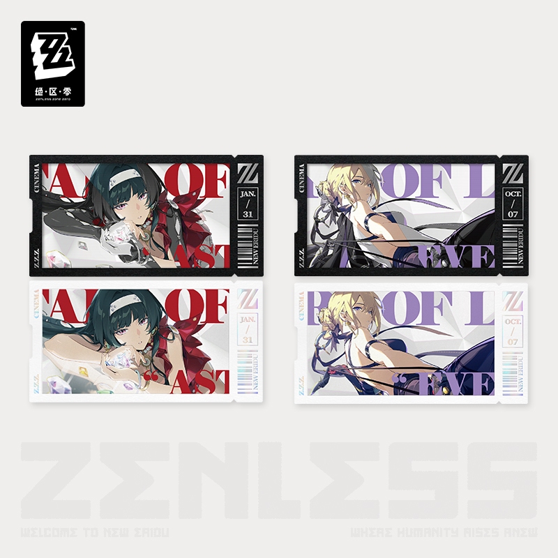 [ พร้อมส่ง / Official ] Zenless Zone Zero Mindscape Card Set - Stars of Lyra ZZZ เซ็ตการ์ด Mindscape