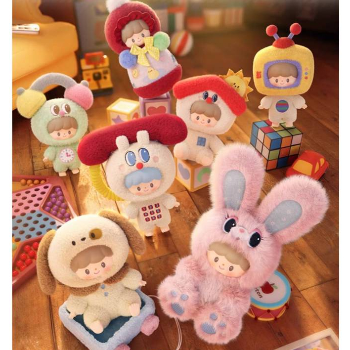 เช๊คตัว เช๊คการ์ด Zzoton TV zZoton Retro toys Series  พวงกุญแจ✅ของแท้ 100%