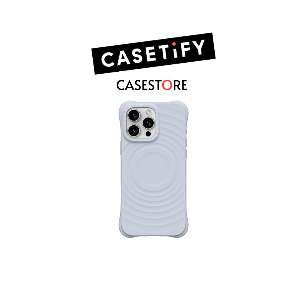 [🆕สีใหม่🆕][🛍️พร้อมส่ง🛍️] CASETiFY | Ripple Case - Periwinkle