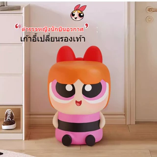 รองเท้าการ์ตูนเปลี่ยนอุจจาระ Feitian Little Policewoman น่ารักสร้างสรรค์ครัวเรือนอุจจาระอุจจาระอุจจ