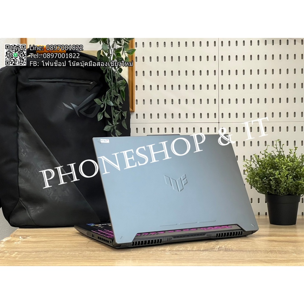 Asus TUF Gaming F15 FX507VU-LP141W (RAM 24 RTX 4050) ราคา 31,900 บาท