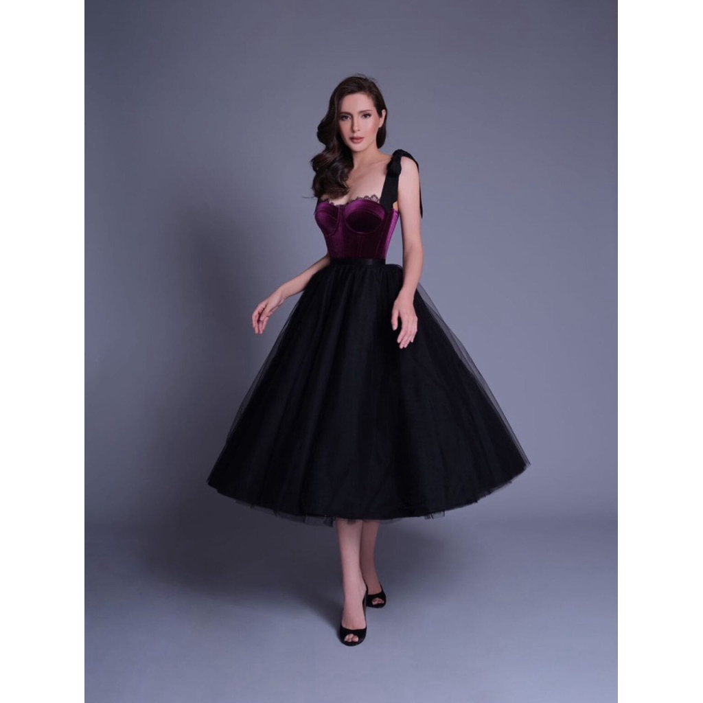 ชุดเซ็ท แบรนด์ Poem แท้ สีม่วง