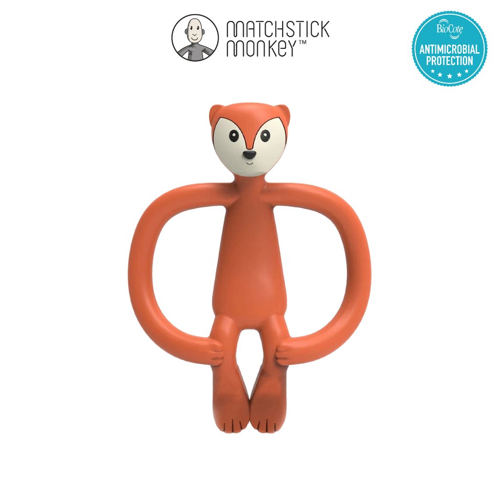 Matchstick Monkey Animal Teething Toy_ยางกัดและของเล่นเเบรนด์ Matchstick Monkey ประเทศอังกฤษ _ Fudge Fox