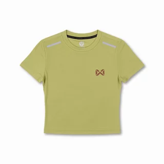 WARRIX TRAIL OF DREAM LADY CROP BLOOM LIGHT เสื้อครอป (WA-252RNWCL01)