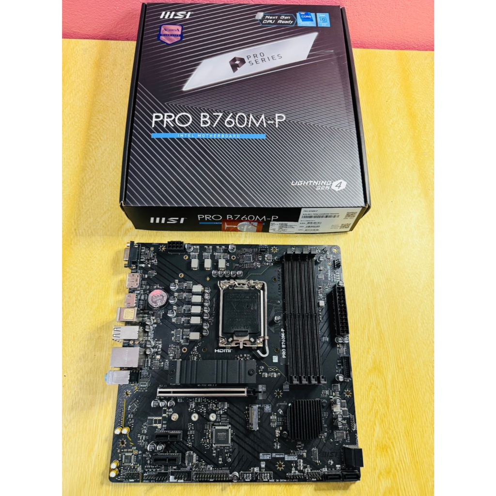ขายMBมือสอง MSI PRO B760M-P DDR5 LGA-1700