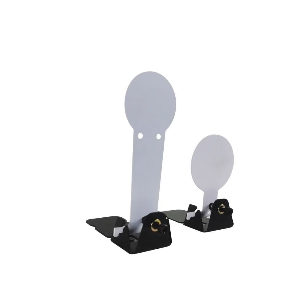 Easy Up & Down Shooting Target Humanoid Steel Target Round Target for Air Soft BB's Soft Bomb Water 