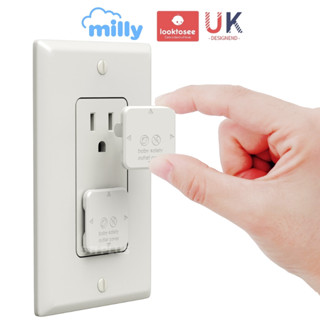 ที่อุดรูปลั๊กไฟ ที่ปิดปลั๊กไฟ Milly กันไฟดูด ไฟช็อต ผลิตจากว…