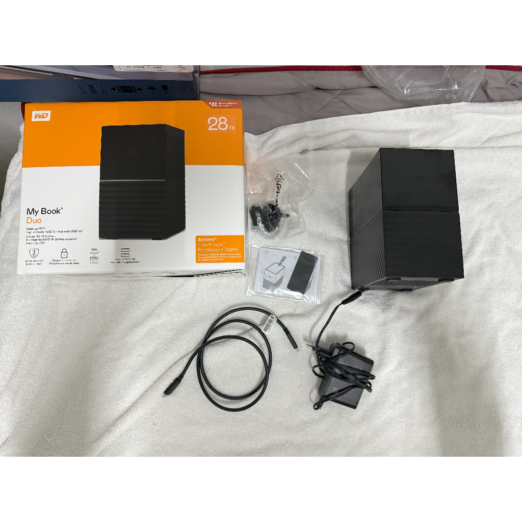 [มือสอง] WD My Book Duo 28TB (WDBFBE0280JBK-SESN) ประกันถึง 29-Dec-2027