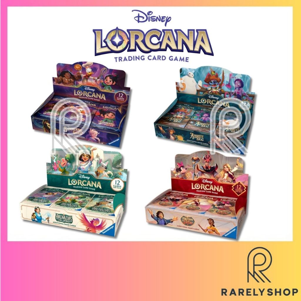 [Disney LORCANA TCG] Booster Box 5,6,7,8 ENGLISH พร้อมส่ง